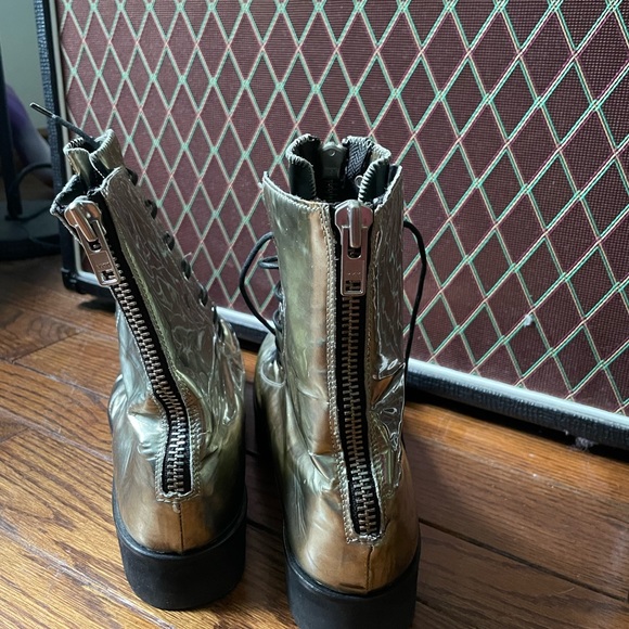 Forfex x Opening Ceremony silver platform boots - Picture 11 of 11